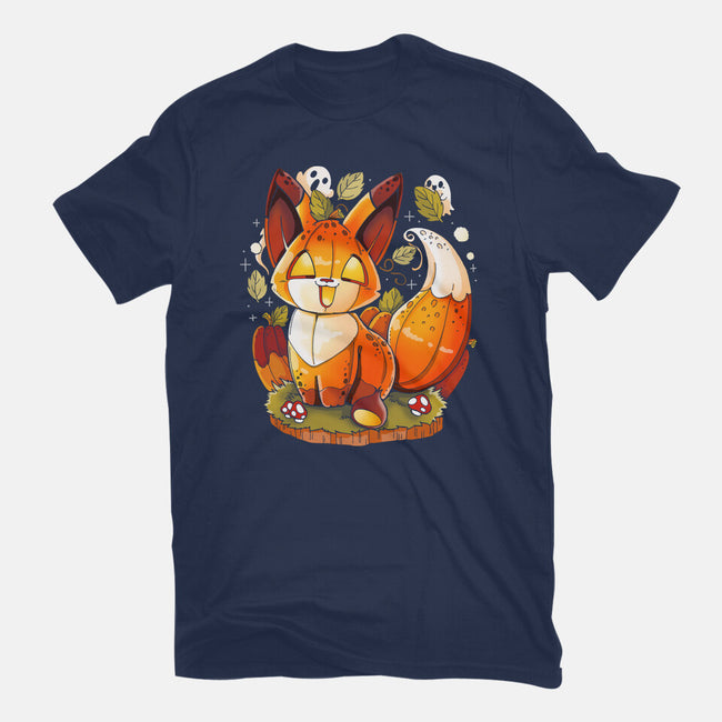 Pumpkin Fox-Mens-Premium-Tee-Vallina84