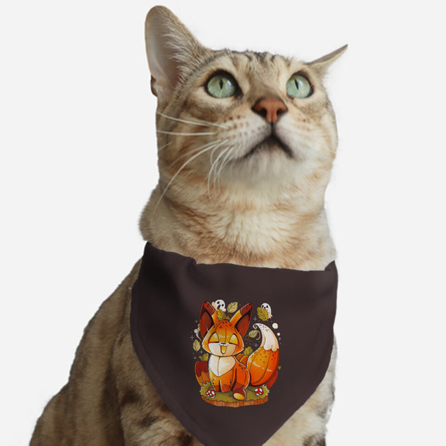 Pumpkin Fox-Cat-Adjustable-Pet Collar-Vallina84