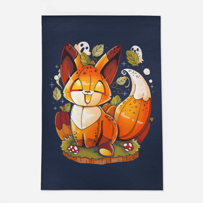 Pumpkin Fox-None-Indoor-Rug-Vallina84