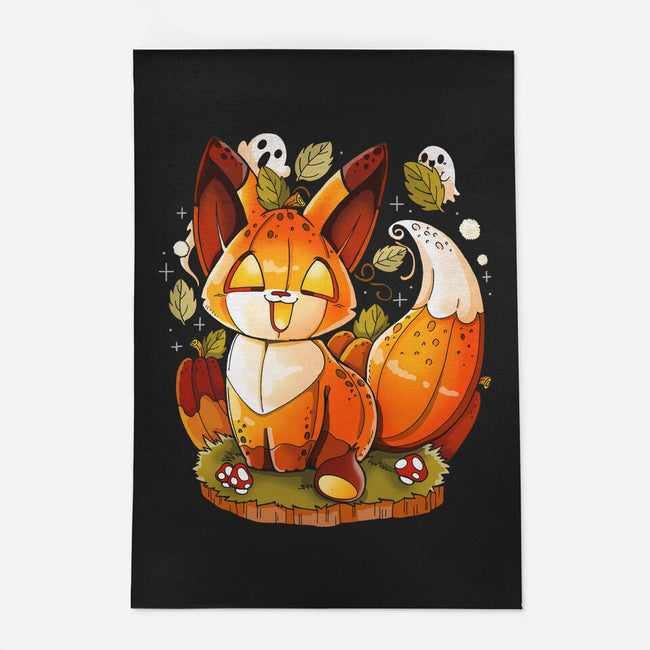 Pumpkin Fox-None-Outdoor-Rug-Vallina84