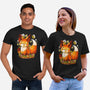 Pumpkin Fox-Unisex-Basic-Tee-Vallina84