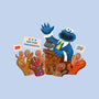 Cookie Monster For President-Unisex-Zip-Up-Sweatshirt-ugurbs