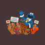 Cookie Monster For President-None-Fleece-Blanket-ugurbs