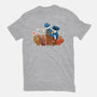 Cookie Monster For President-Womens-Basic-Tee-ugurbs