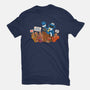 Cookie Monster For President-Mens-Heavyweight-Tee-ugurbs