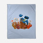 Cookie Monster For President-None-Fleece-Blanket-ugurbs