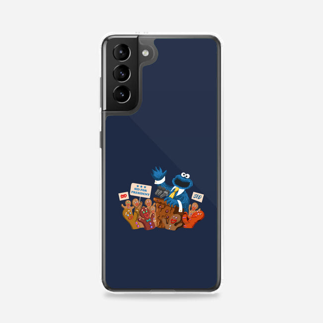 Cookie Monster For President-Samsung-Snap-Phone Case-ugurbs