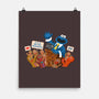 Cookie Monster For President-None-Matte-Poster-ugurbs