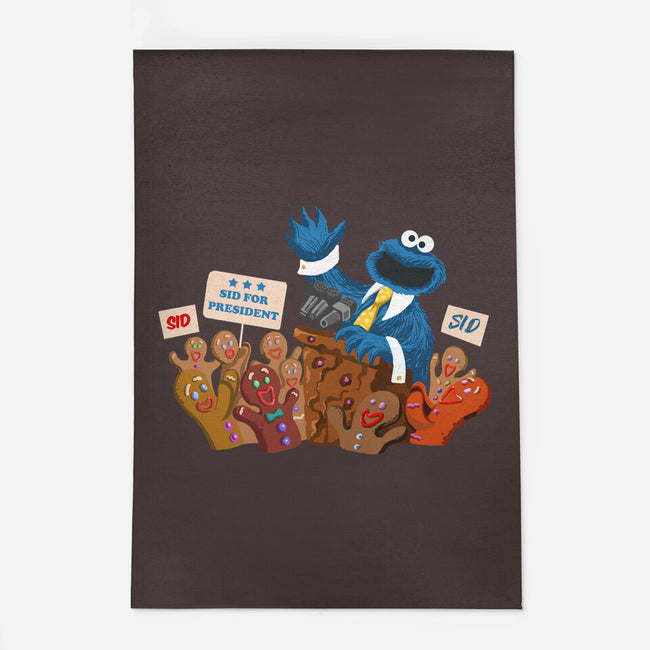 Cookie Monster For President-None-Indoor-Rug-ugurbs