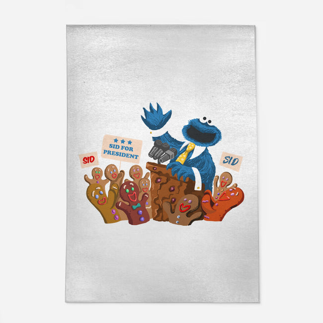 Cookie Monster For President-None-Indoor-Rug-ugurbs