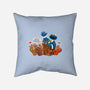 Cookie Monster For President-None-Removable Cover-Throw Pillow-ugurbs