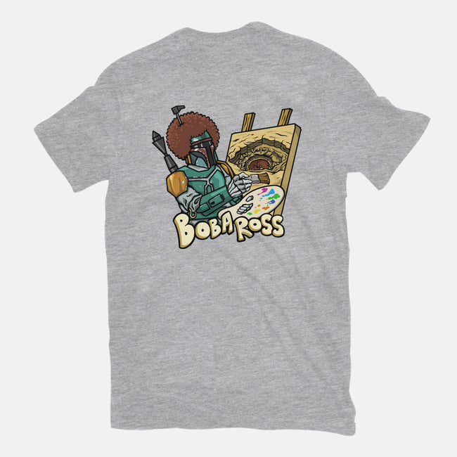 Bob-A-Ross-Womens-Basic-Tee-ugurbs