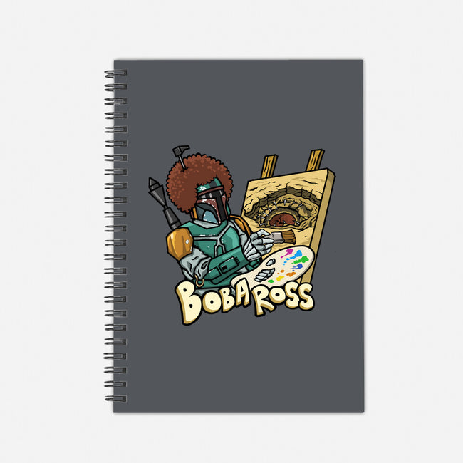 Bob-A-Ross-None-Dot Grid-Notebook-ugurbs