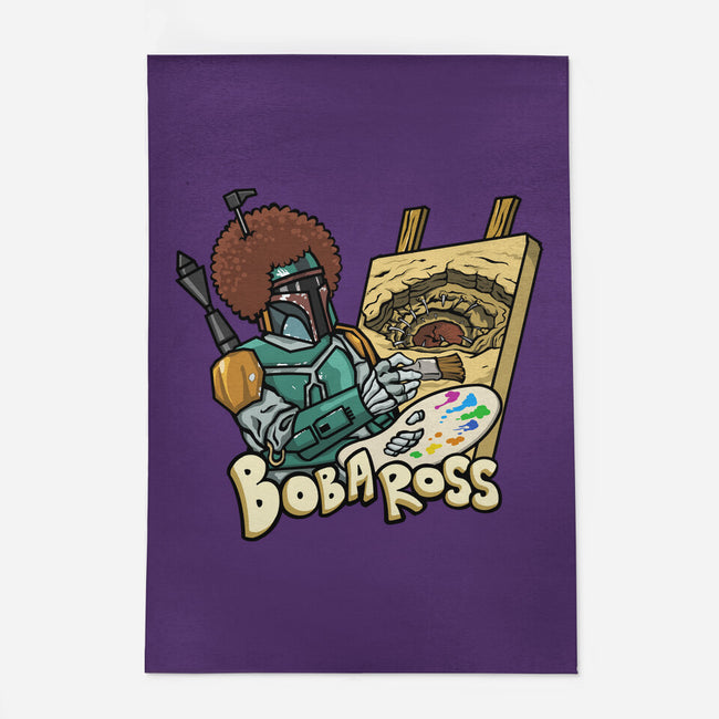 Bob-A-Ross-None-Indoor-Rug-ugurbs