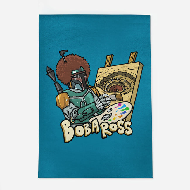 Bob-A-Ross-None-Indoor-Rug-ugurbs