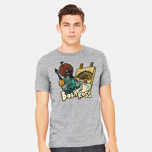 Bob-A-Ross-Mens-Heavyweight-Tee-ugurbs