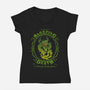 Sleeping Death Whiskey-Womens-V-Neck-Tee-pigboom