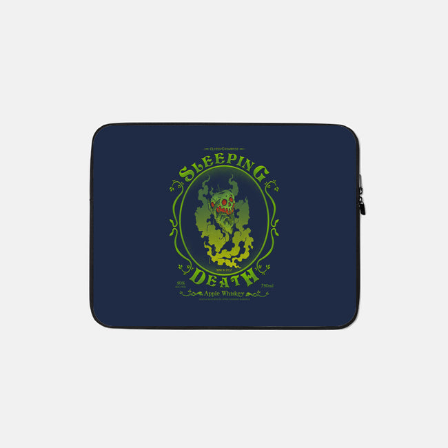 Sleeping Death Whiskey-None-Zippered-Laptop Sleeve-pigboom