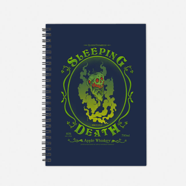 Sleeping Death Whiskey-None-Dot Grid-Notebook-pigboom