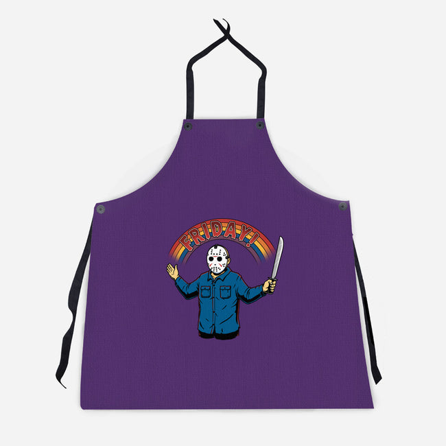 As Long As We Have Friday-Unisex-Kitchen-Apron-pigboom