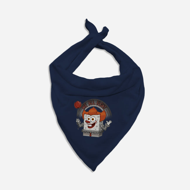 As Long As We All Float-Cat-Bandana-Pet Collar-pigboom