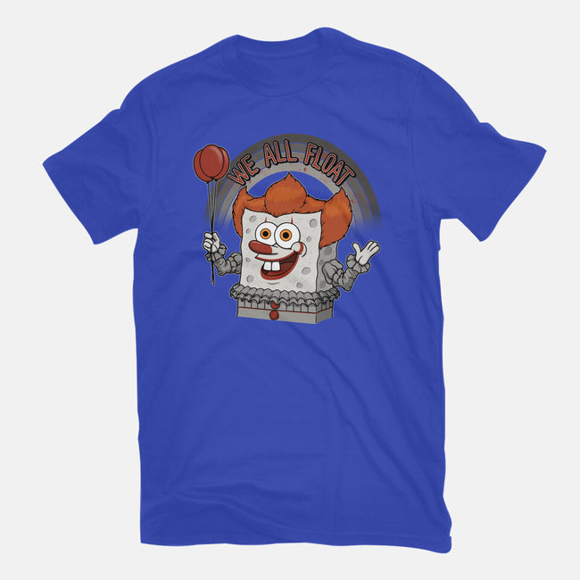 As Long As We All Float-Womens-Fitted-Tee-pigboom