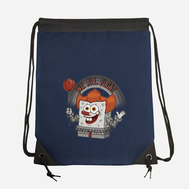 As Long As We All Float-None-Drawstring-Bag-pigboom