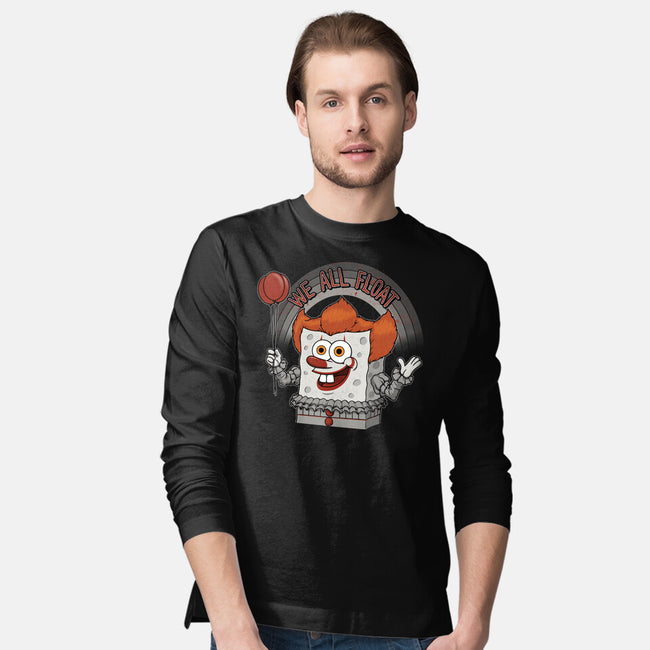 As Long As We All Float-Mens-Long Sleeved-Tee-pigboom