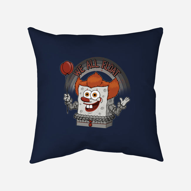 As Long As We All Float-None-Non-Removable Cover w Insert-Throw Pillow-pigboom