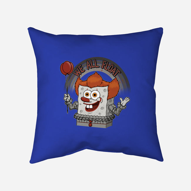 As Long As We All Float-None-Non-Removable Cover w Insert-Throw Pillow-pigboom