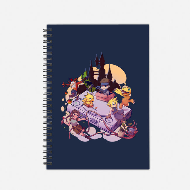 Nostalgic Players-None-Dot Grid-Notebook-jacnicolauart