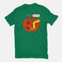 I'm Fine Pumpkin-Mens-Basic-Tee-rocketman_art