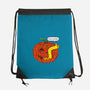 I'm Fine Pumpkin-None-Drawstring-Bag-rocketman_art