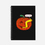 I'm Fine Pumpkin-None-Dot Grid-Notebook-rocketman_art