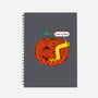 I'm Fine Pumpkin-None-Dot Grid-Notebook-rocketman_art