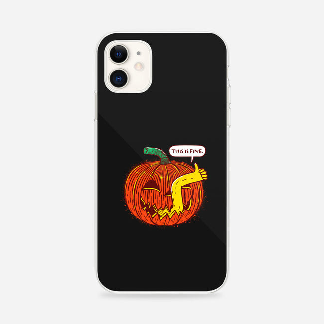 I'm Fine Pumpkin-iPhone-Snap-Phone Case-rocketman_art