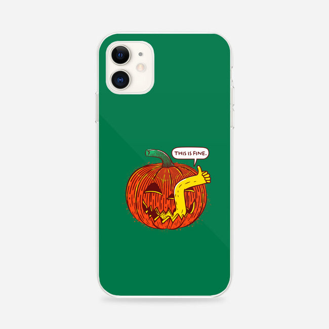 I'm Fine Pumpkin-iPhone-Snap-Phone Case-rocketman_art