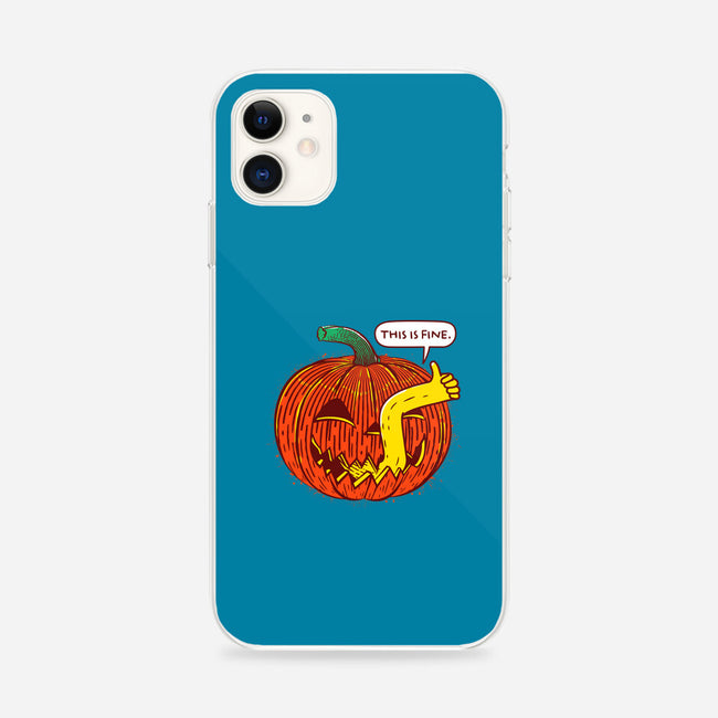 I'm Fine Pumpkin-iPhone-Snap-Phone Case-rocketman_art