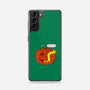 I'm Fine Pumpkin-Samsung-Snap-Phone Case-rocketman_art