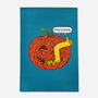 I'm Fine Pumpkin-None-Outdoor-Rug-rocketman_art