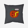 I'm Fine Pumpkin-None-Non-Removable Cover w Insert-Throw Pillow-rocketman_art