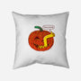 I'm Fine Pumpkin-None-Non-Removable Cover w Insert-Throw Pillow-rocketman_art