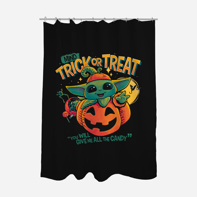 Mind Trick Or Treat-None-Polyester-Shower Curtain-teesgeex