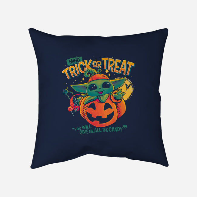 Mind Trick Or Treat-None-Non-Removable Cover w Insert-Throw Pillow-teesgeex