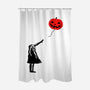 Flying Pumpkin-None-Polyester-Shower Curtain-spoilerinc