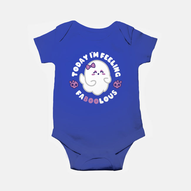 Feeling Faboolous-Baby-Basic-Onesie-J31designs