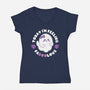 Feeling Faboolous-Womens-V-Neck-Tee-J31designs