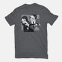 Black And White Love-Womens-Fitted-Tee-Gemma Roman