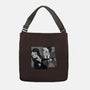 Black And White Love-None-Adjustable Tote-Bag-Gemma Roman