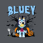 Spookytime Bluey-None-Water Bottle-Drinkware-MaxoArt